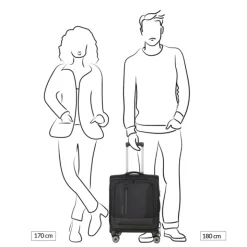 Transavia Trolleys|Ryanair Trolleys>Travelite Crosslite 5.0 4w Trolley S dark olive