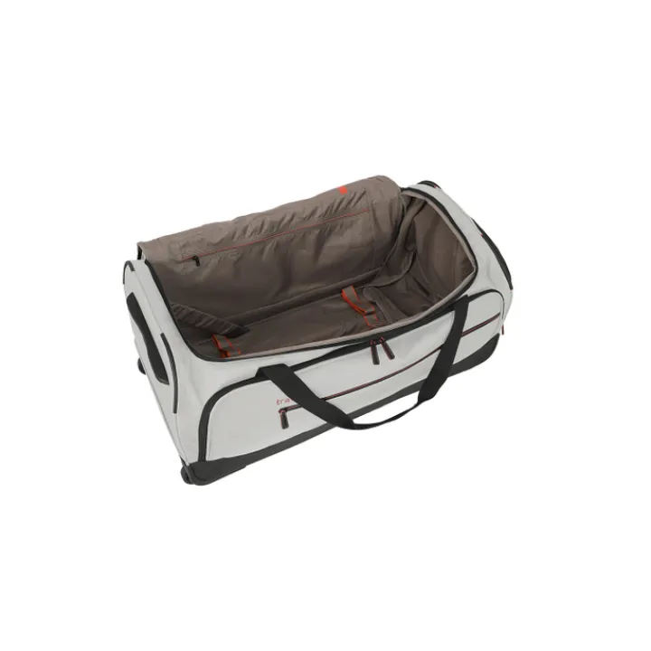 Heren Reistassen|Dames Reistassen>Travelite Crosslite 5.0 Wheeled Duffle L white sand