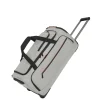 Heren Reistassen|Dames Reistassen>Travelite Crosslite 5.0 Wheeled Duffle M white sand