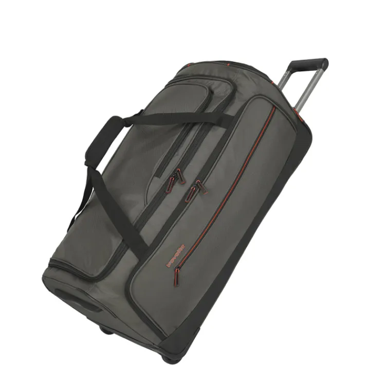Heren Reistassen|Dames Reistassen>Travelite Crosslite 5.0 Wheeled Duffle L dark olive