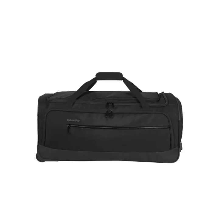 Heren Reistassen|Dames Reistassen>Travelite Crosslite 5.0 Wheeled Duffle L black
