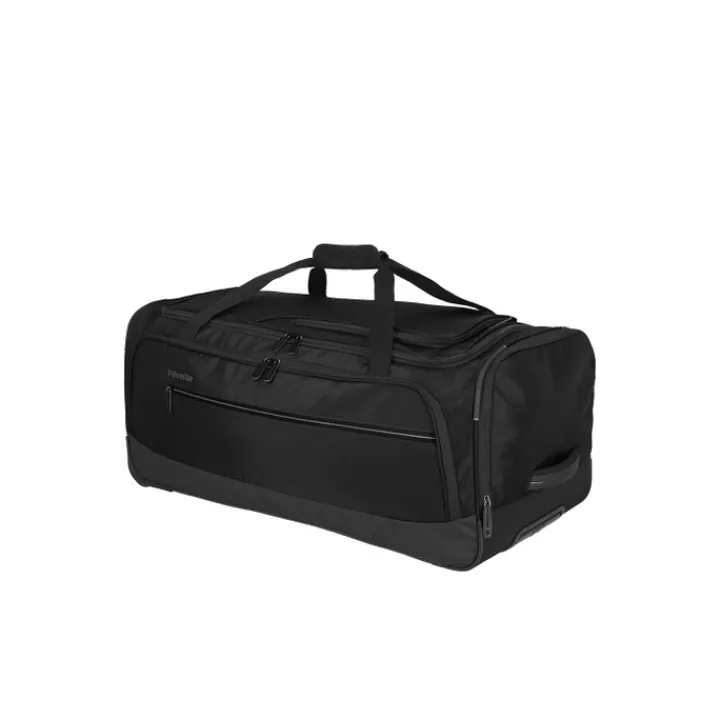 Heren Reistassen|Dames Reistassen>Travelite Crosslite 5.0 Wheeled Duffle L black