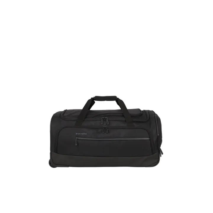 Heren Reistassen|Dames Reistassen>Travelite Crosslite 5.0 Wheeled Duffle M black