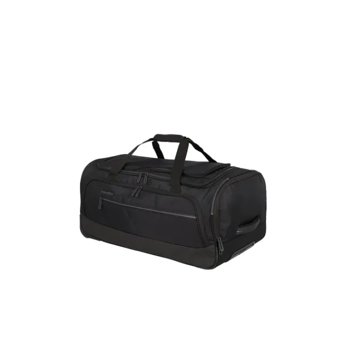 Heren Reistassen|Dames Reistassen>Travelite Crosslite 5.0 Wheeled Duffle M black
