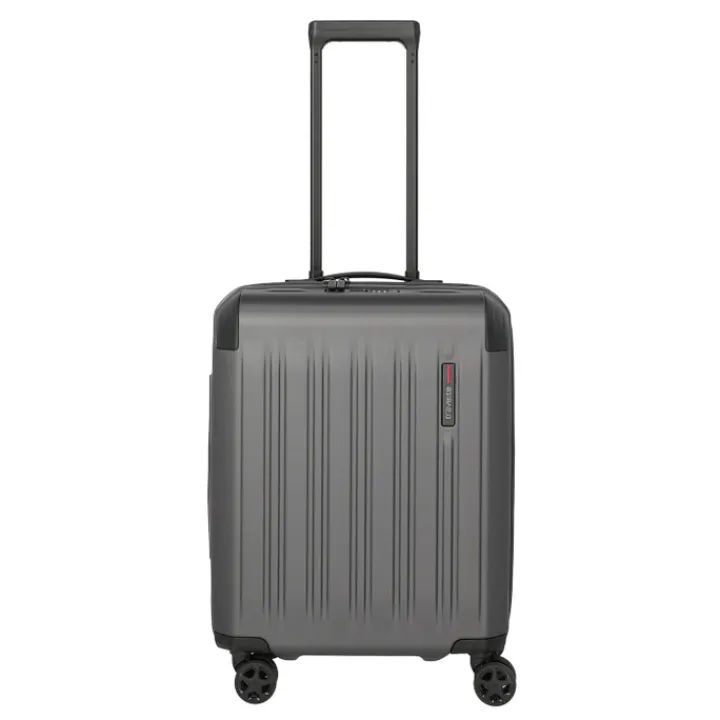 Transavia Trolleys|Handbagage Trolleys>Travelite Dynamiic 4 Wheel Cabin Trolley anthracite
