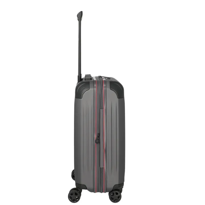 Transavia Trolleys|Handbagage Trolleys>Travelite Dynamiic 4 Wheel Cabin Trolley anthracite