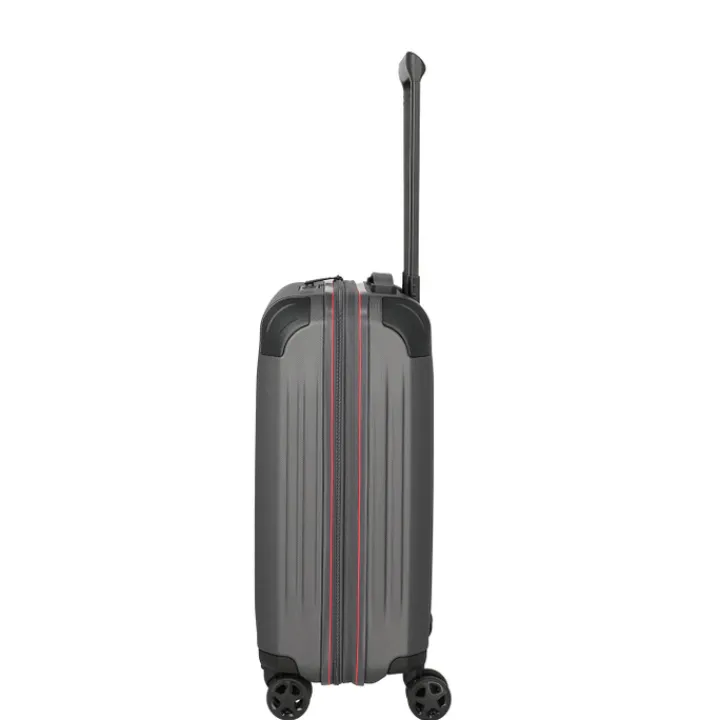 Transavia Trolleys|Handbagage Trolleys>Travelite Dynamiic 4 Wheel Cabin Trolley anthracite