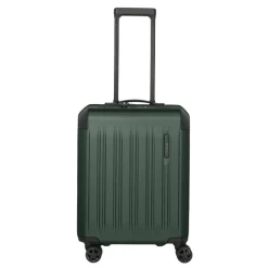Transavia Trolleys|Ryanair Trolleys>Travelite Dynamiic 4 Wheel Cabin Trolley green