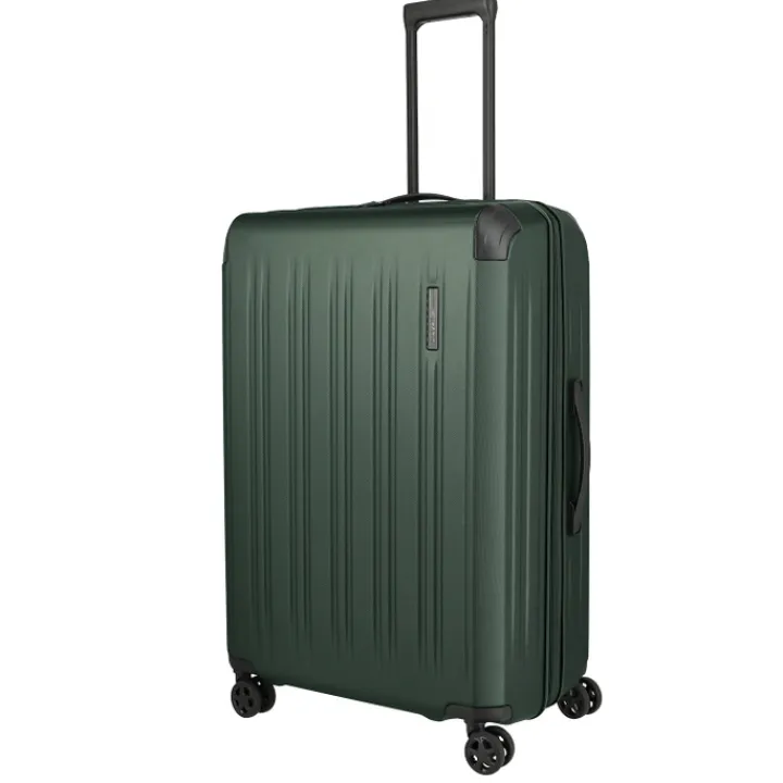 Reistrolleys|Reiskoffers>Travelite Dynamiic 4 Wheel Trolley L green
