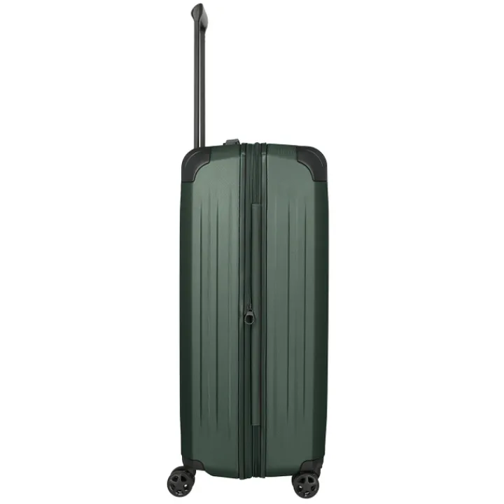 Reistrolleys|Reiskoffers>Travelite Dynamiic 4 Wheel Trolley L green
