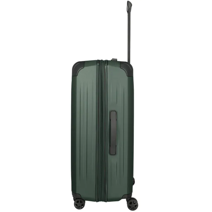 Reistrolleys|Reiskoffers>Travelite Dynamiic 4 Wheel Trolley L green