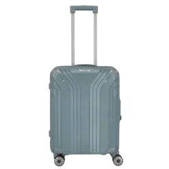 Transavia Trolleys|Ryanair Trolleys>Travelite Elvaa 4 Wiel Trolley S bluegrey