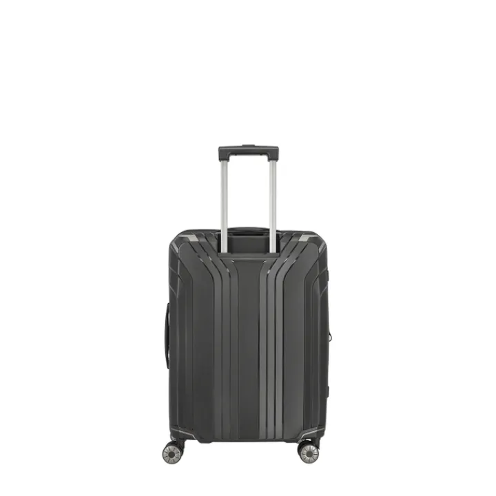Reistrolleys|Reiskoffers>Travelite Elvaa 4 Wiel Trolley M Expandable black