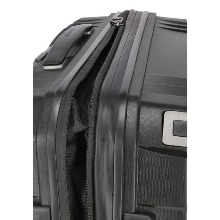 Reistrolleys|Reiskoffers>Travelite Elvaa 4 Wiel Trolley M Expandable black