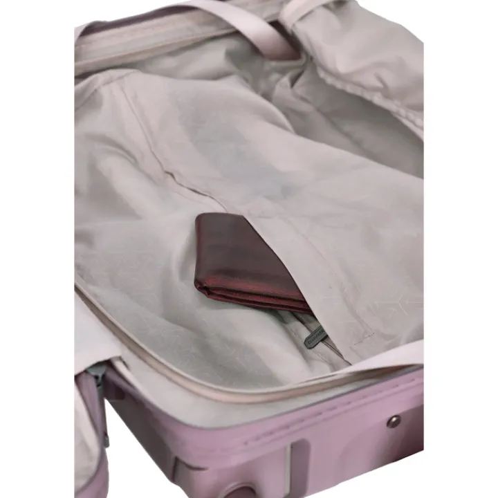 Reistrolleys|Reiskoffers>Travelite Elvaa 4 Wiel Trolley M Expandable rosé