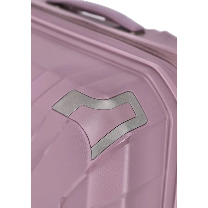 Reistrolleys|Reiskoffers>Travelite Elvaa 4 Wiel Trolley M Expandable rosé