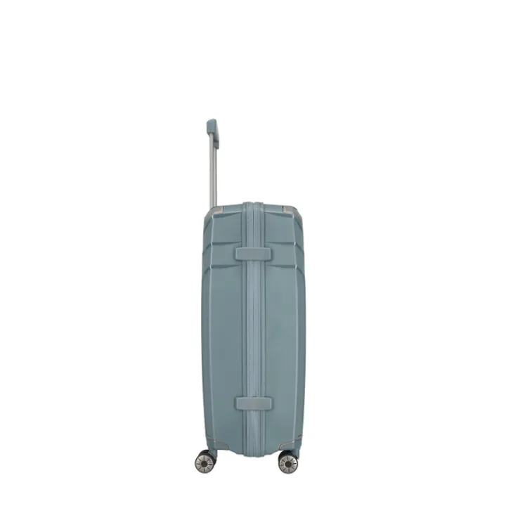 Reistrolleys|Reiskoffers>Travelite Elvaa 4 Wiel Trolley L bluegrey