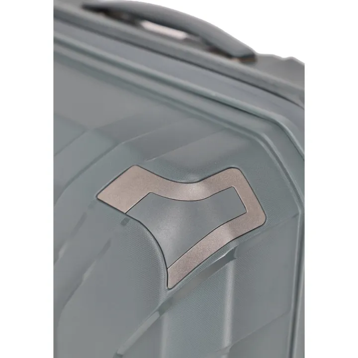 Reistrolleys|Reiskoffers>Travelite Elvaa 4 Wiel Trolley L bluegrey