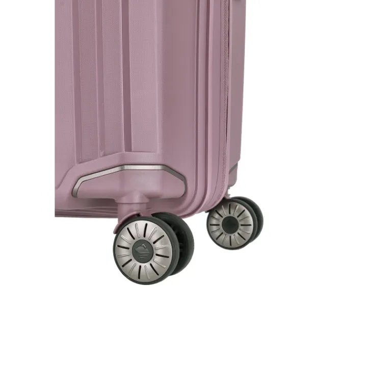 Transavia Trolleys|Ryanair Trolleys>Travelite Elvaa 4 Wiel Trolley S rose