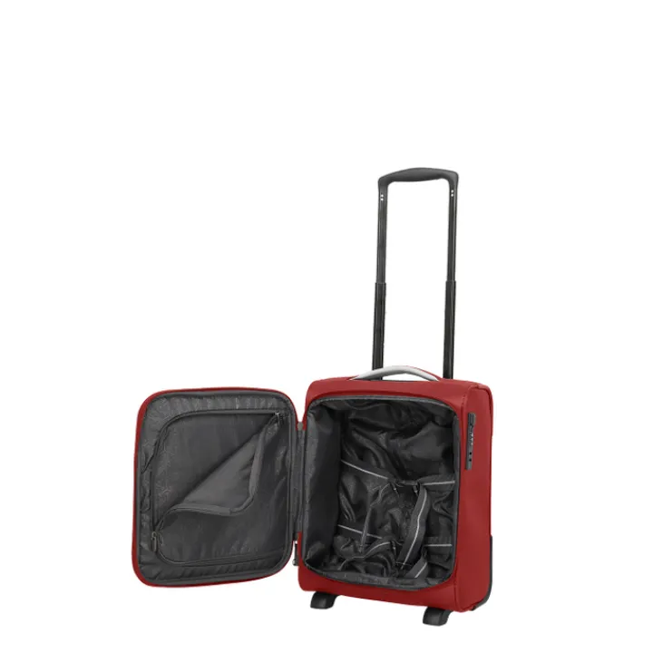 Handbagage Trolleys|Reistrolleys>Travelite Jetpack Easy 2 Cabin red