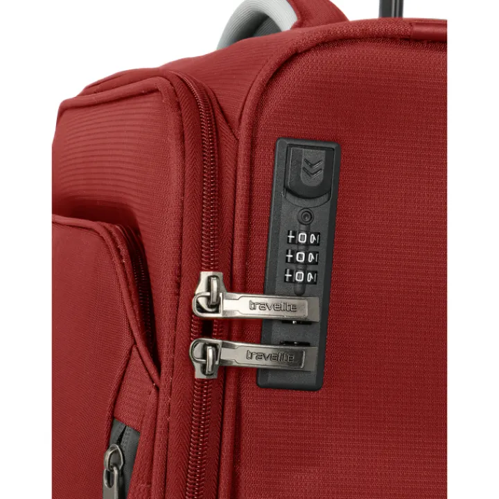 Handbagage Trolleys|Reistrolleys>Travelite Jetpack Wings 2 Cabin red