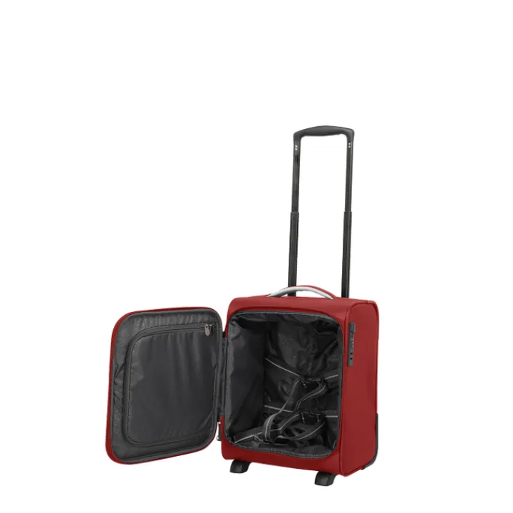 Handbagage Trolleys|Reistrolleys>Travelite Jetpack Wings 2 Cabin red