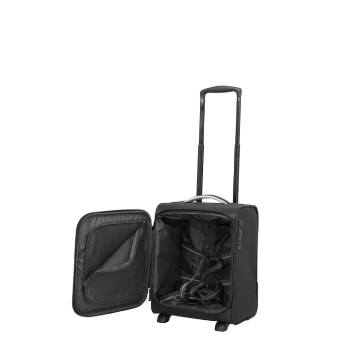 Handbagage Trolleys|Reistrolleys>Travelite Jetpack Wings 2 Cabin black