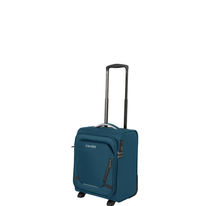 Handbagage Trolleys|Reistrolleys>Travelite Jetpack Wings 2 Cabin petrol