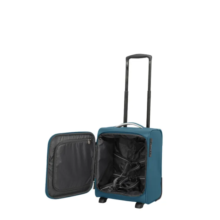 Handbagage Trolleys|Reistrolleys>Travelite Jetpack Wings 2 Cabin petrol