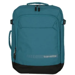 Kleine Reistassen|Handbagage Reistassen>Travelite Kick Off Cabin Size Duffle/Backpack petrol
