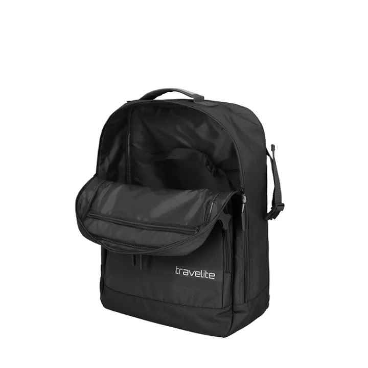 Kleine Reistassen|Handbagage Reistassen>Travelite Kick Off Cabin Size Duffle/Backpack black