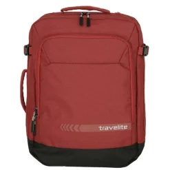 Kleine Reistassen|Handbagage Reistassen>Travelite Kick Off Cabin Size Duffle/Backpack red