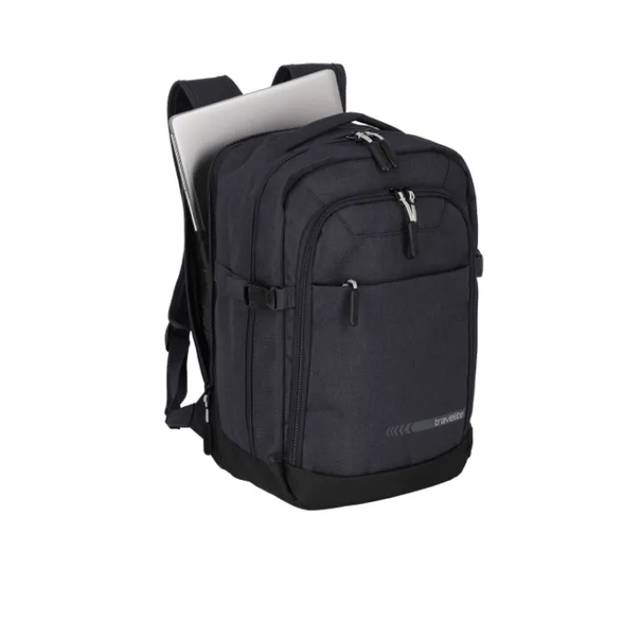 Kleine Rugzakken|Heren Rugzakken>Travelite Kick Off Cabin Backpack dark anthracite