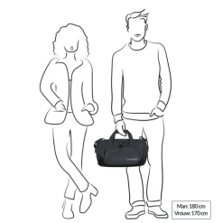 Kleine Reistassen|Handbagage Reistassen>Travelite Kick Off Duffle S black