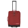 Handbagage Reistassen|Dames Reistassen>Travelite Kick Off Wheeled Duffle S red