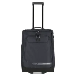 Handbagage Reistassen|Heren Reistassen>Travelite Kick Off Wheeled Duffle S dark antracite