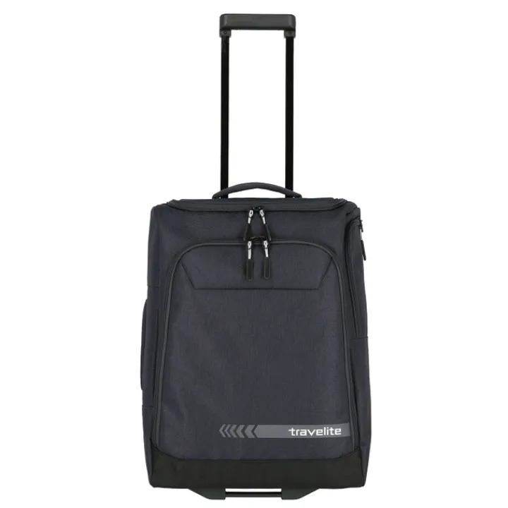 Handbagage Reistassen|Heren Reistassen>Travelite Kick Off Wheeled Duffle S dark antracite
