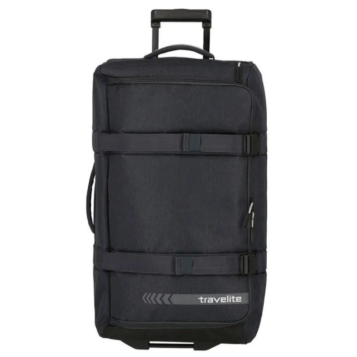 Heren Reistassen|Dames Reistassen>Travelite Kick Off Wheeled Duffle L dark antracite