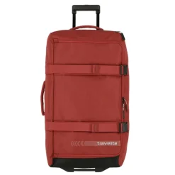Heren Reistassen|Dames Reistassen>Travelite Kick Off Wheeled Duffle L red