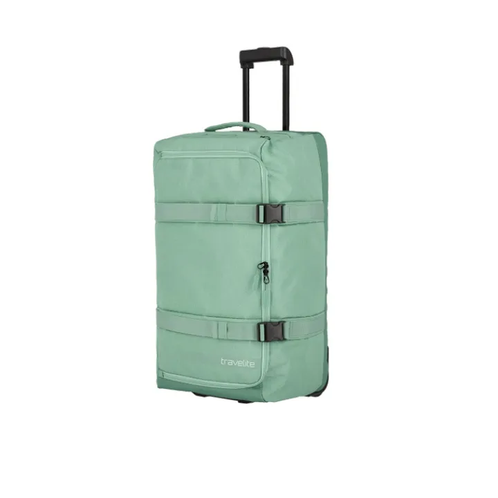 Heren Reistassen|Dames Reistassen>Travelite Kick Off Wheeled Duffle L sage
