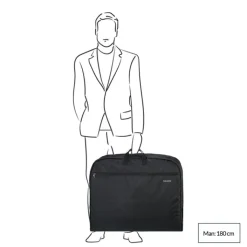 Kledinghoezen>Travelite Mobile Garment Cover black