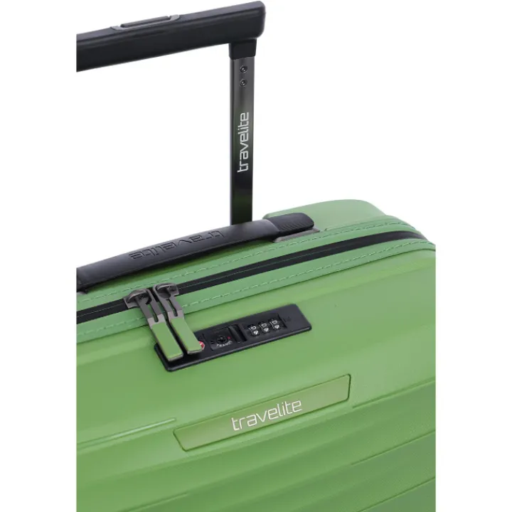 Transavia Trolleys|Ryanair Trolleys>Travelite Mooby 4w Trolley S green