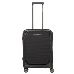 Transavia Trolleys|Handbagage Trolleys>Travelite Mooby 4w Trolley S Frontpocket black