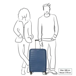Reistrolleys|Lichtgewicht Koffers>Travelite Mooby 4w Trolley M red