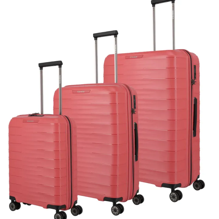 Reistrolleys|Lichtgewicht Koffers>Travelite Mooby 4w Trolley M red