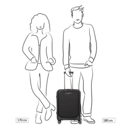 Transavia Trolleys|Handbagage Trolleys>Travelite Mooby 4w Trolley S Frontpocket red