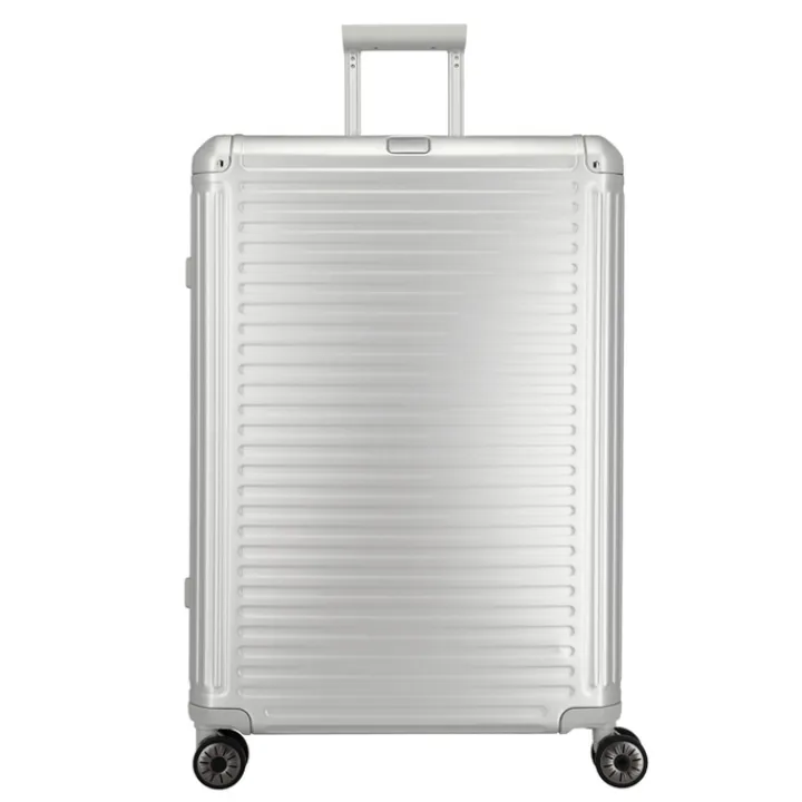 Reistrolleys|Reiskoffers>Travelite Next 2.0 Aluminium 4w Trolley L silver