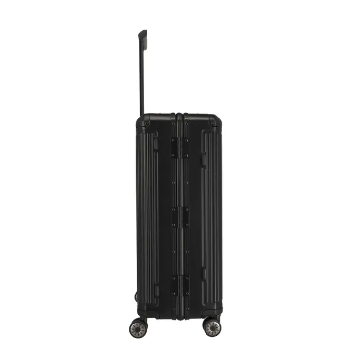 Reistrolleys|Reiskoffers>Travelite Next 2.0 Aluminium 4w Trolley L black matt