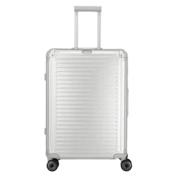 Reistrolleys|Reiskoffers>Travelite Next 2.0 Aluminium 4w Trolley M silver