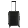 Handbagage Trolleys|Reistrolleys>Travelite Next 2.0 Aluminium 4w Trolley S black matt
